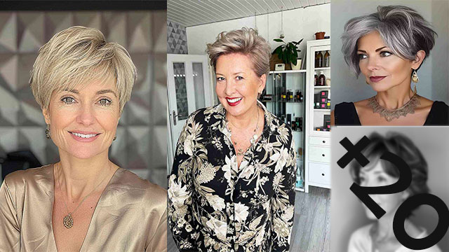 Short Hairstyles for Women Over 50