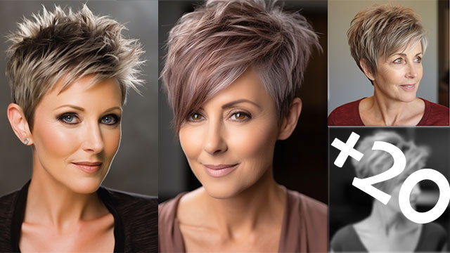 +20 Elegant Short Hairstyles for Women Over 50 in 2024