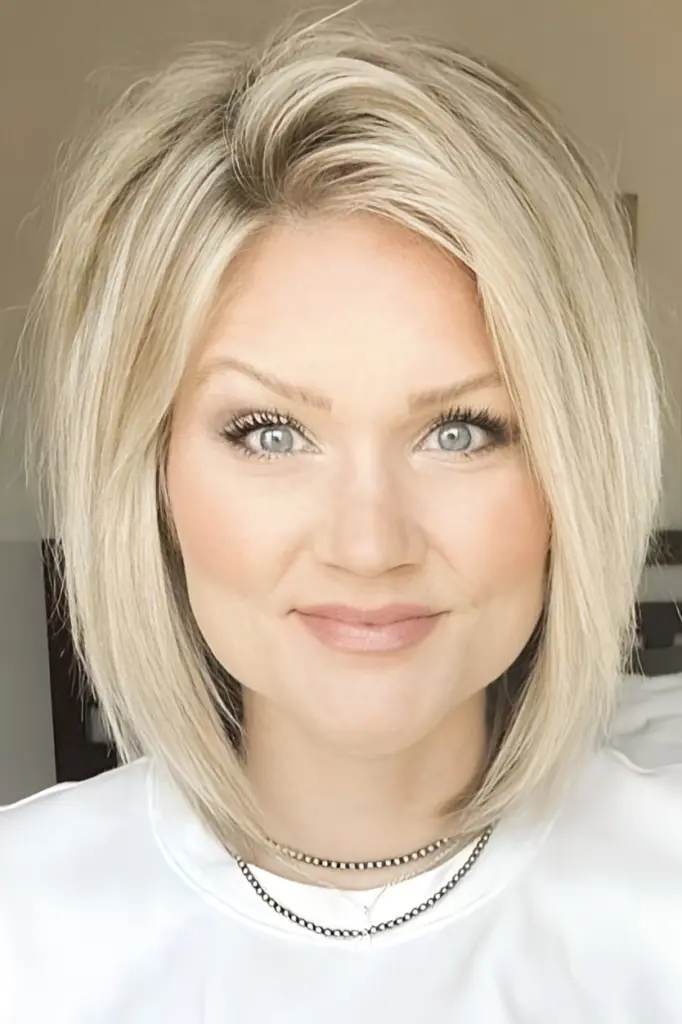 Flattering Haircuts for Women with Round Faces