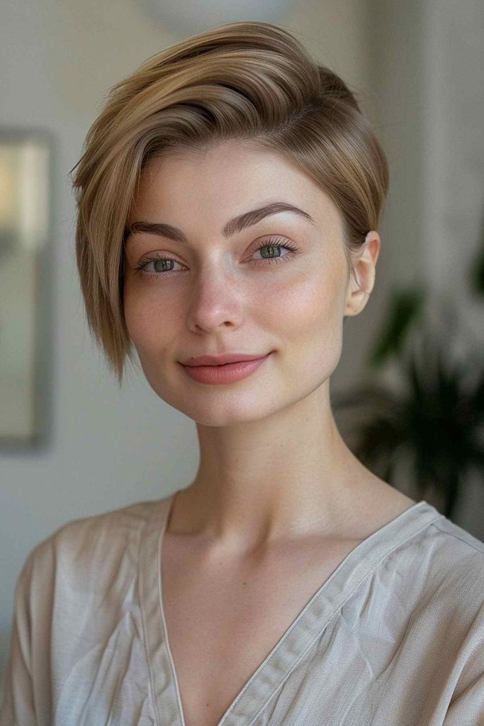 Pixie Hairstyles Without Bangs Look Super Cute