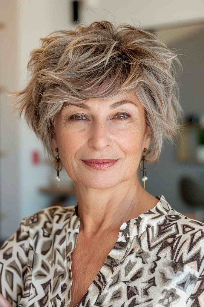 Gorgeous Long Pixie Cuts Women Over 50 Can't Resist