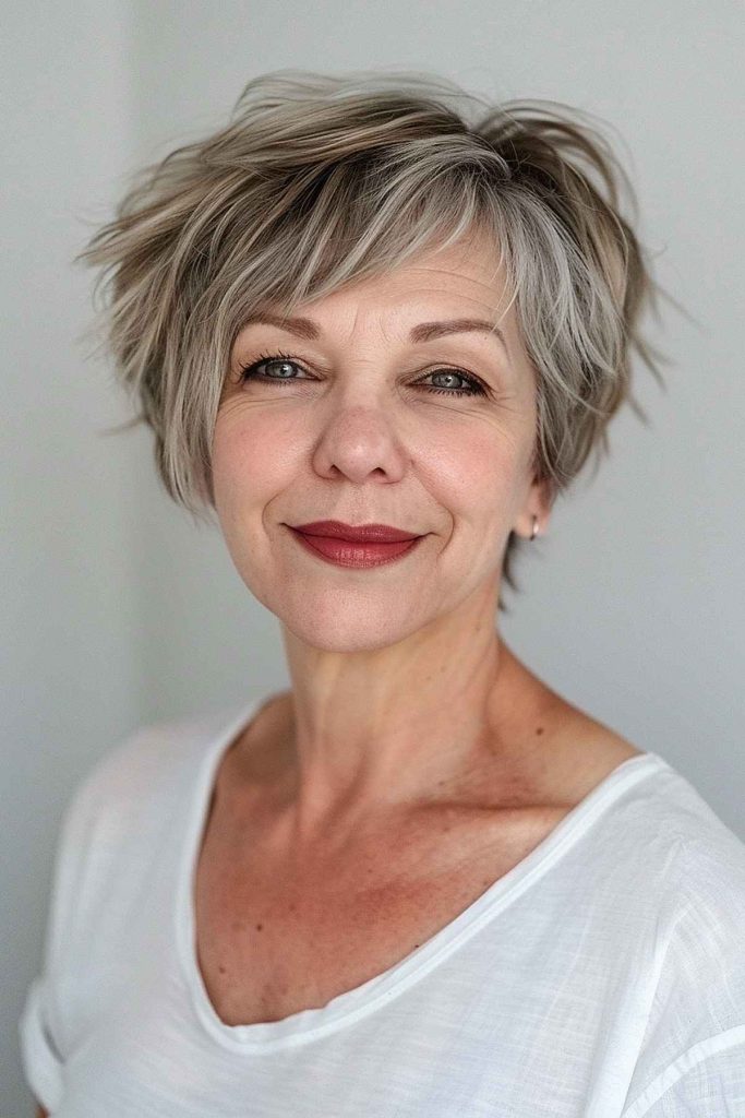 Gorgeous Long Pixie Cuts Women Over 50 Can't Resist