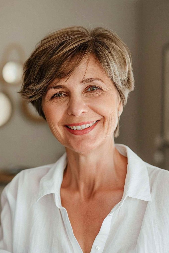 Gorgeous Long Pixie Cuts Women Over 50 Can't Resist