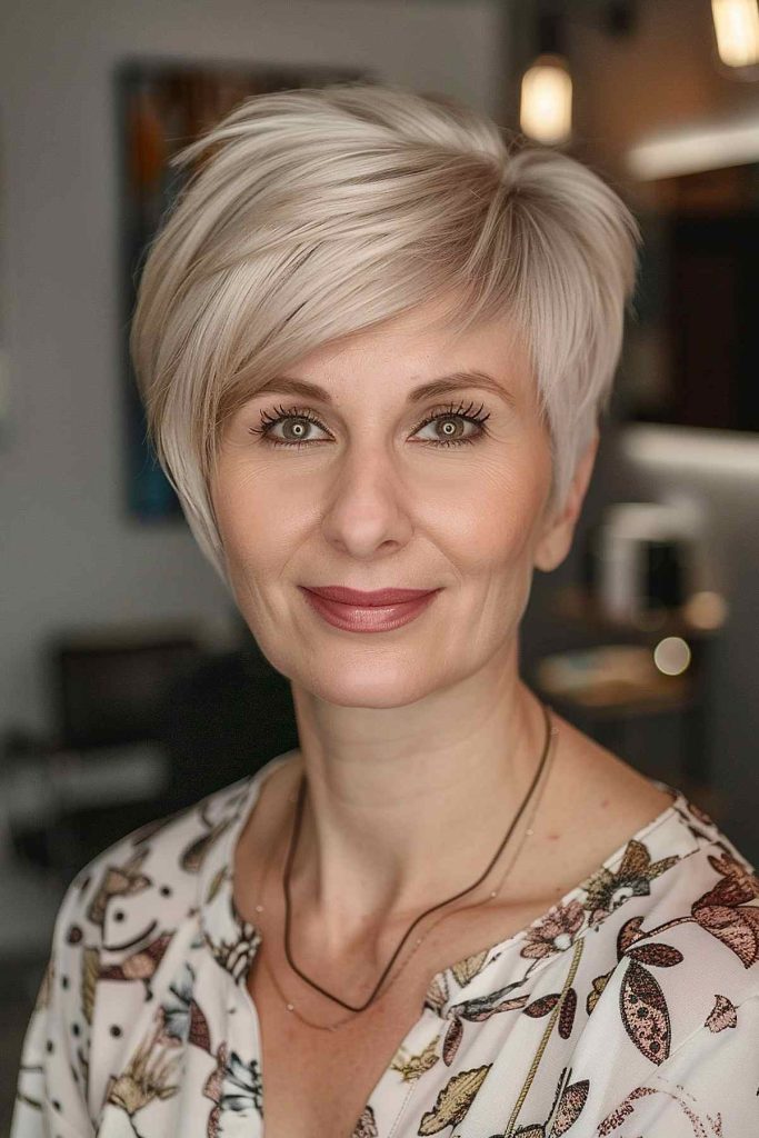 Gorgeous Long Pixie Cuts Women Over 50 Can't Resist