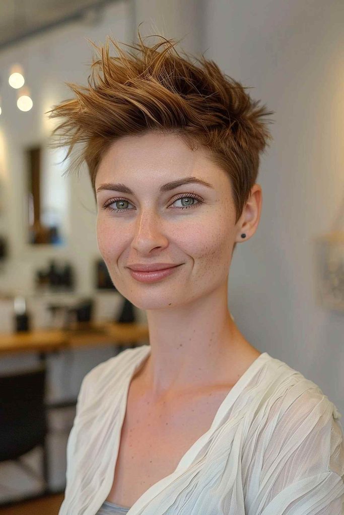 Pixie Hairstyles Without Bangs Look Super Cute