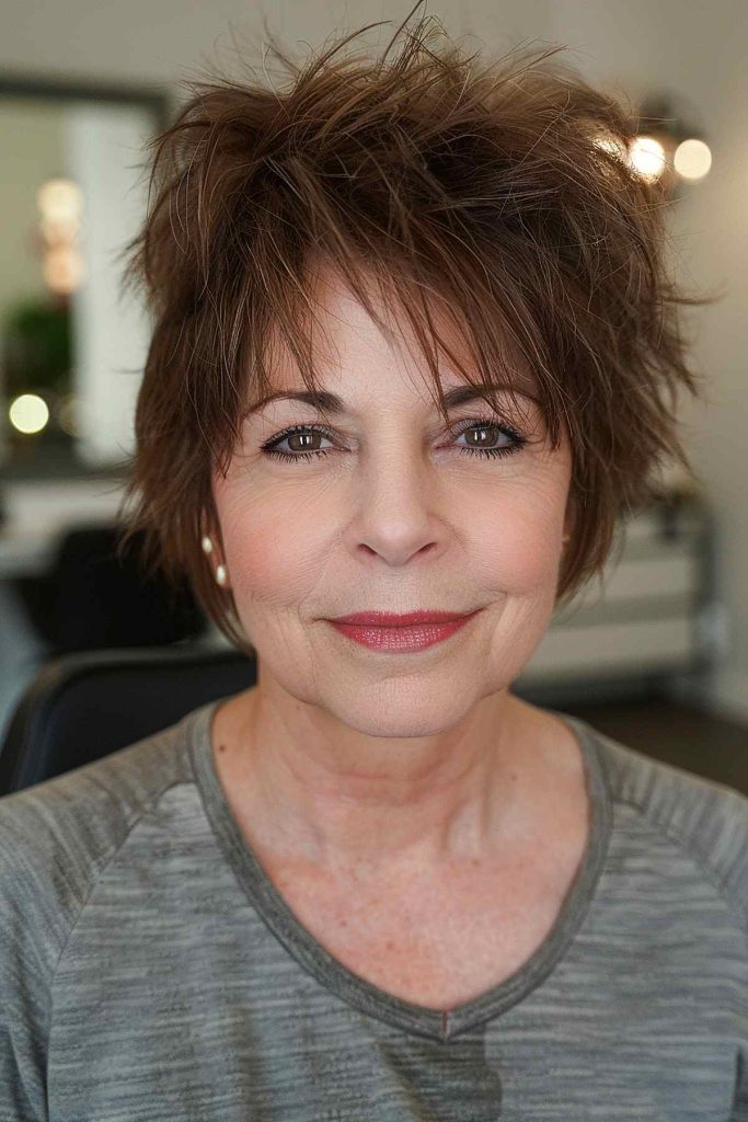 Gorgeous Long Pixie Cuts Women Over 50 Can't Resist