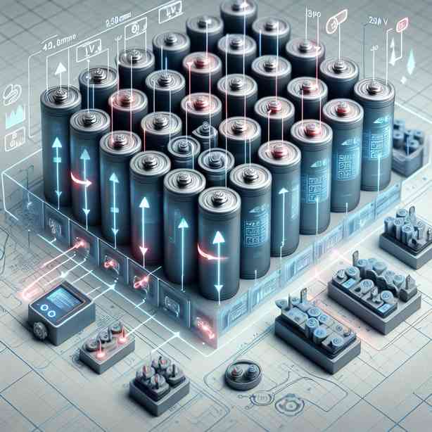 전기차 배터리 셀 간 전압 불균형 조정 방식