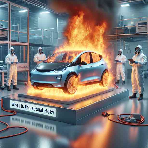 전기차 화재 실험 결과, 실제 위험도는 어느 정도일까 전기차 화재 실험 결과, 실제 위험도는 어느 정도일까