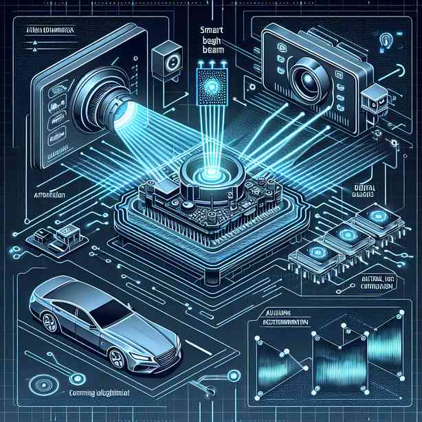 AI 기반 스마트 하이빔 제어 시스템 작동 구조