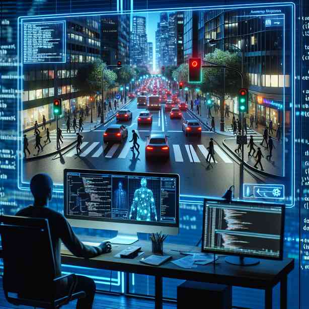 AI 주행 시뮬레이터로 실제 도로를 복제하는 기술