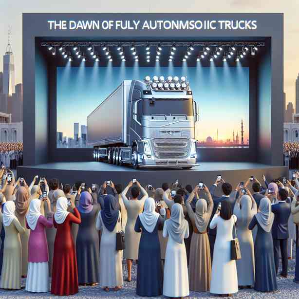 AI 기술로 생산된 첫 완전 자율주행 트럭의 등장 AI 기술로 생산된 첫 완전 자율주행 트럭의 등장