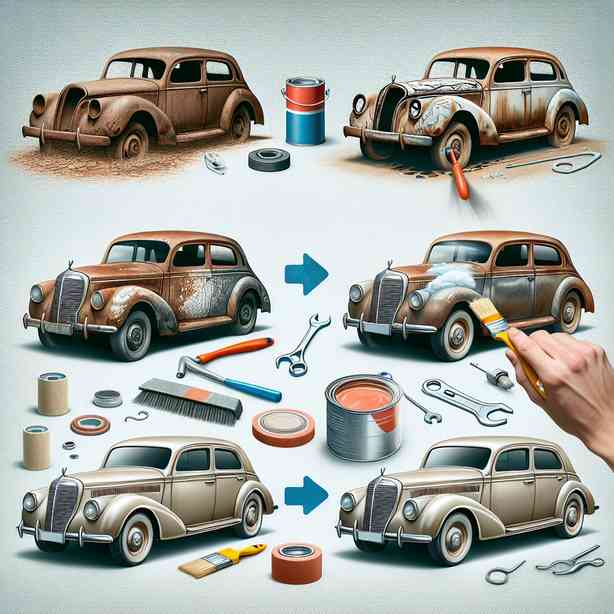 오래된 차를 새 차처럼 만드는 셀프 리스토어 방법 오래된 차를 새 차처럼 만드는 셀프 리스토어 방법