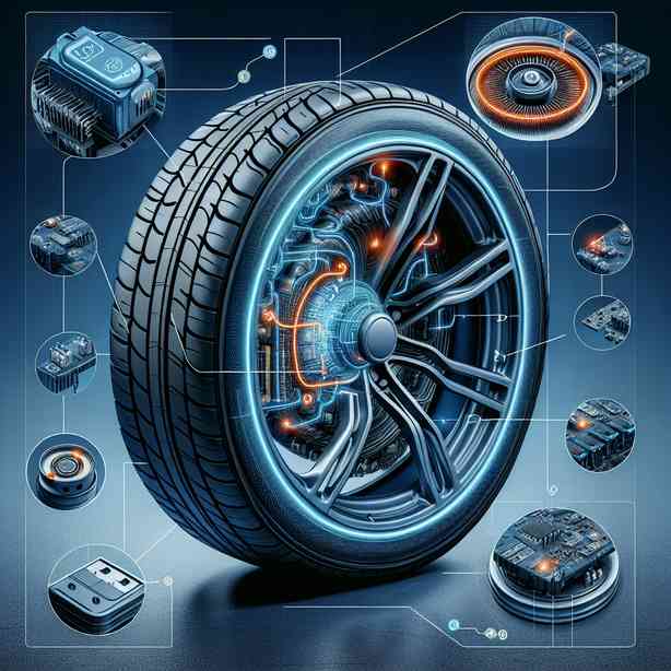 전기차 타이어 공기압 자동 조절 시스템 동작 원리 전기차 타이어 공기압 자동 조절 시스템 동작 원리