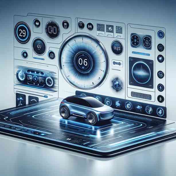 스마트카의 사용자 인터페이스(UI) 디자인 방향