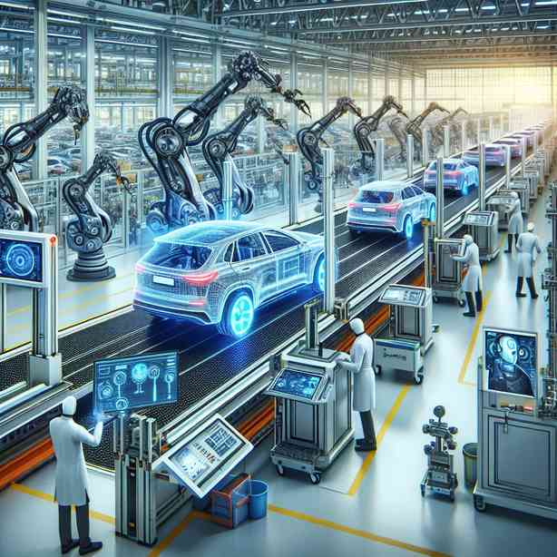 AI 도입으로 품질검사가 자동화된 자동차 공정 AI 도입으로 품질검사가 자동화된 자동차 공정