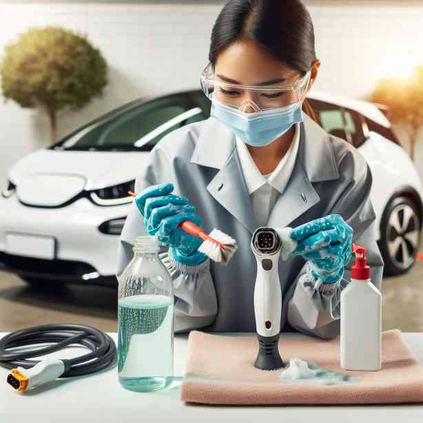 전기차 충전 커넥터 접점 청소 및 관리법