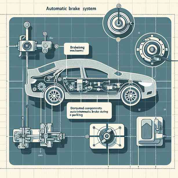 차량 주차 시 자동 브레이크 작동 원리 차량 주차 시 자동 브레이크 작동 원리
