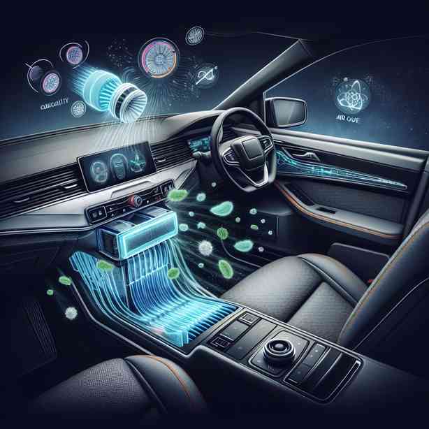 차량 실내 미세먼지 제거 공조 기술 차량 실내 미세먼지 제거 공조 기술