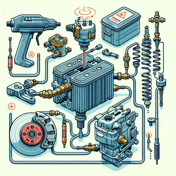 브레이크 시스템 공기 유입 시 증상과 해결법 브레이크 시스템 공기 유입 시 증상과 해결법