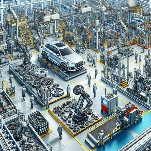 자동차 전장부품 제조 공정의 자동화 비율 증가