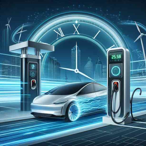 전기차 충전 시간 단축을 위한 초급속 기술