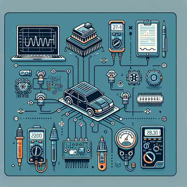 차량용 ECU(전자제어장치) 고장 진단 기본 단계