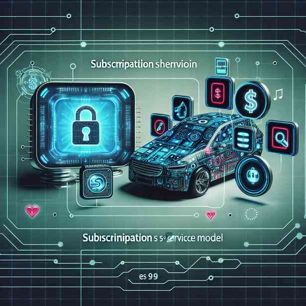 차량 내 인포테인먼트 시스템의 구독형 서비스 모델