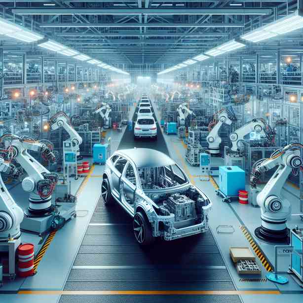 자동차 제조 공장의 완전 자동화 현황