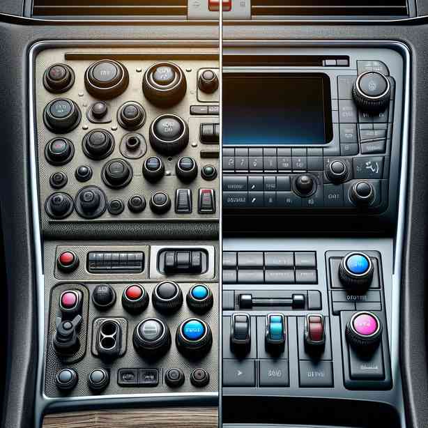 자동차 내부 버튼들이 점점 사라지는 이유 자동차 내부 버튼들이 점점 사라지는 이유