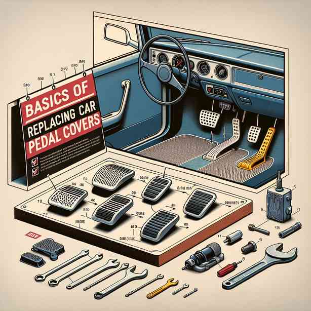 안전 운전의 기초, 자동차 페달 덮개 교체하기 안전 운전의 기초, 자동차 페달 덮개 교체하기