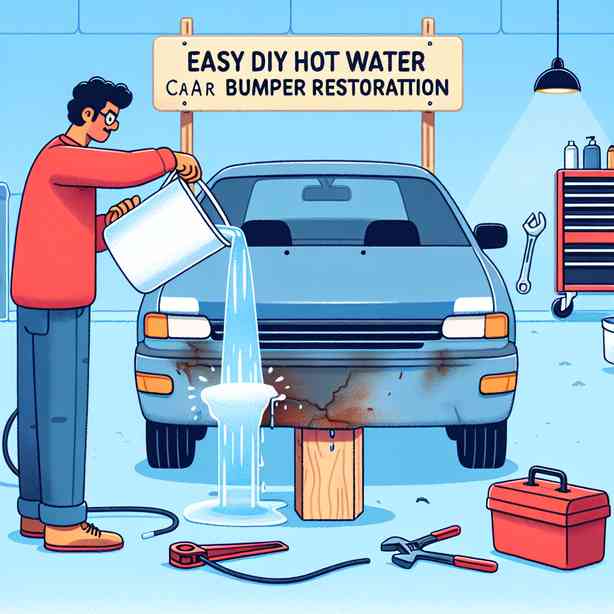 손쉬운 DIY 뜨거운 물로 차량 범퍼 복원하기 손쉬운 DIY 뜨거운 물로 차량 범퍼 복원하기