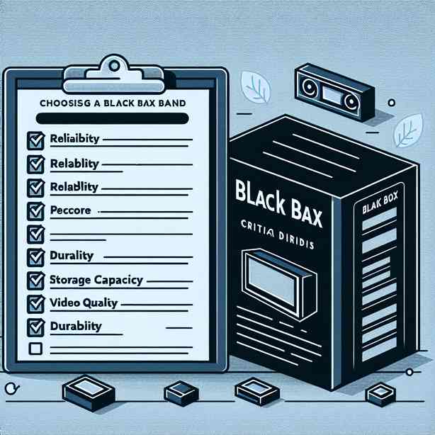 블랙박스 브랜드 선택에서 중요한 요소와 평가 기준은? 블랙박스 브랜드 선택에서 중요한 요소와 평가 기준은?