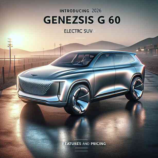2026 제네시스 GV60, 전동화 SUV 가격과 제원 모두 소개 2026 제네시스 GV60, 전동화 SUV 가격과 제원 모두 소개