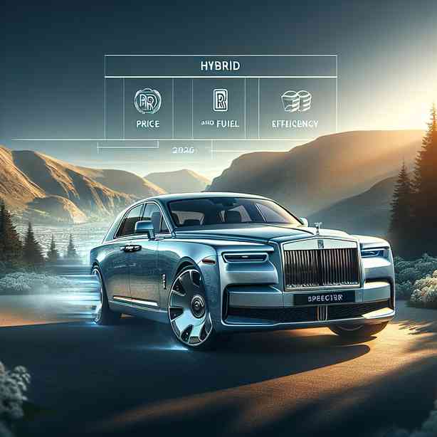 2026 롤스로이스 스펙터 하이브리드 가격과 연비 세부사항 2026 롤스로이스 스펙터 하이브리드 가격과 연비 세부사항
