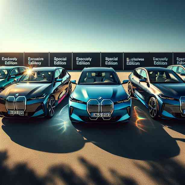 8월 한정, BMW 전기차 i시리즈 특별판 4종 공개 8월 한정, BMW 전기차 i시리즈 특별판 4종 공개