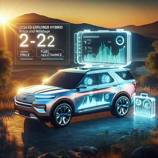 2026 포드 익스플로러 하이브리드 가격과 연비 분석 2026 포드 익스플로러 하이브리드 가격과 연비 분석